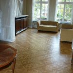 Parquet chêne rénové ponçage à Croix