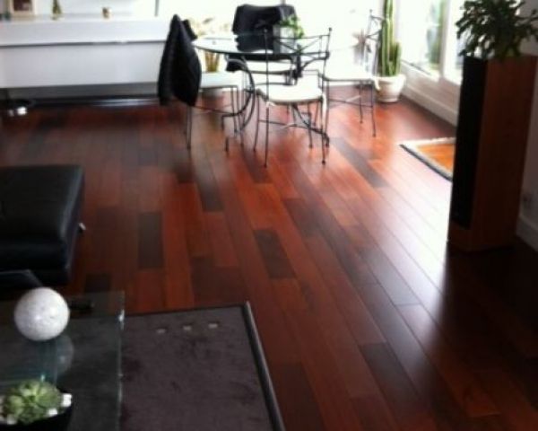 parquet ipe massif pose a  Marcq en baroeul